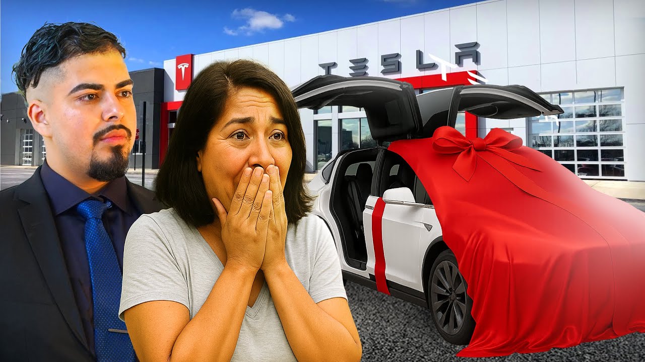 I BOUGHT MY MOM HER DREAM CAR!! - YouTube