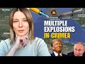 MULTIPLE EXPLOSIONS IN CRIMEA: DZHANKOI ON FIRE Vlog 1046: War in Ukraine