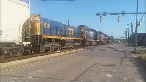 [CSX] 3027 Leads Q401-22 With 1006 Yard Slug in Fayetteville NC