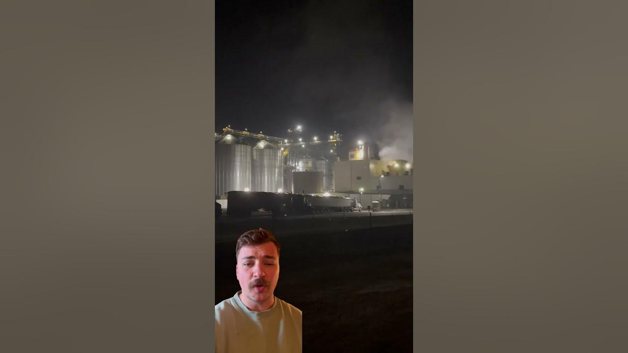 Have you ever wondered where soybean oil is made? In industrial plants like this.