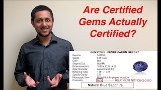 How to identify genuine Astrological gem | Is certificate enough? | Hindi screenshot 2