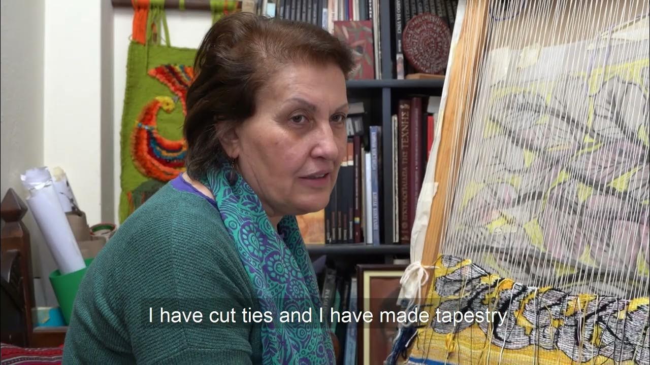 Tapestry Contemporary Weaving. Interview with Lia Eleftheriadou YouTube