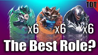 6 Tanks VS 6 Supports VS 6 DPS (Marvel Rivals)