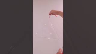 クリスタルピラミッドチャイム 12インチ 水晶ピラミッド / Crystal