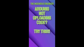 Arduino Not Uploading? Try This! #shorts