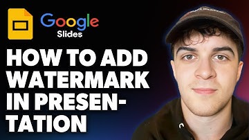 How to Add Watermark in Google Slides Presentation (Full 2025 Guide)