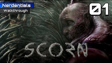 SCORN Walkthrough Gameplay | Part 1 | INTRO (FULL GAME)