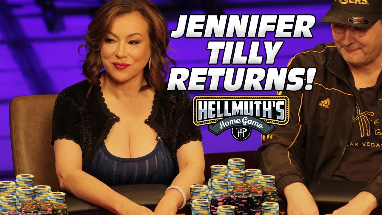 Jennifer Tilly Back-Raises the Boys | Hellmuth's Home Game ♦️ Episode 14