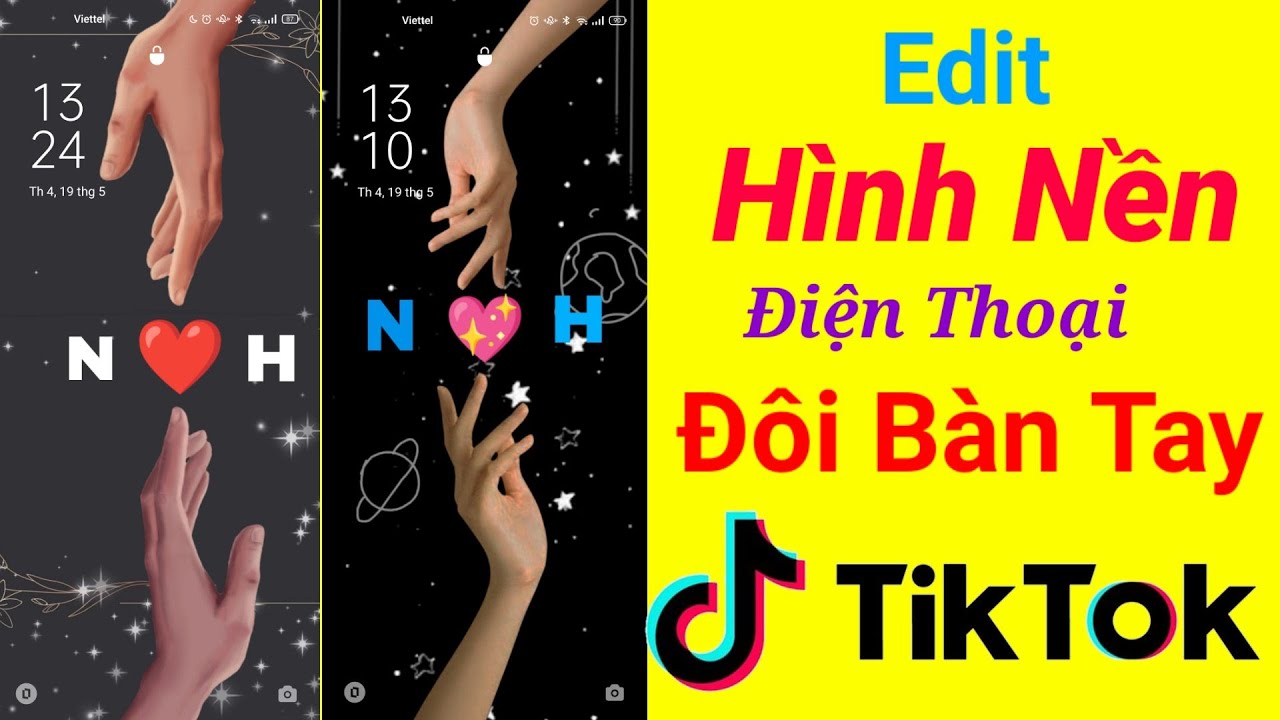 cách ghép ảnh tay trên tiktok | cách làm trend tiktok ghép ảnh tay ...