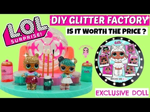 lol surprise diy glitter factory amazon