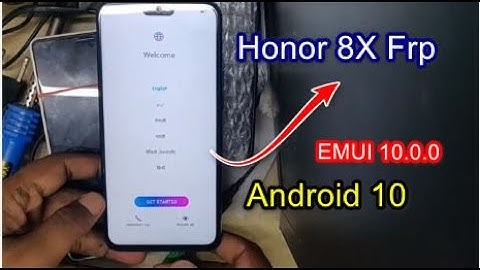 Honor 8X(JSN-L42) Frp Unlock Android 10 Without Pc
