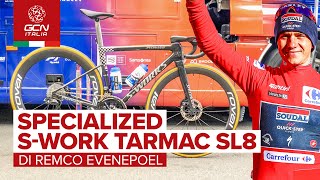 La Specialized Tarmac SL8 di Remco Evenepoel | Biciclette dei professionisti