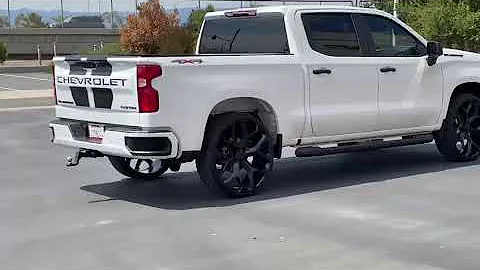 2022 Chevy 2.7L Silverado Flowmaster Dual Exhaust Sound & Acceleration/28" wheels/#shortsyoutube