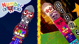 @Numberblocks- Blast Off! 🚀| Numberblocks MathLink Cubes | Learn to Count screenshot 5