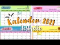 TUTORIAL MEMBUAT KALENDER 2021 AESTHETIC DENGAN MICROSOFT WORD | WITH LINK DOWNLOAD 🌻🌻