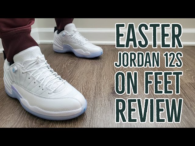 Air Jordan 12 Retro Low Easter On Feet Review (DB0733 190) 