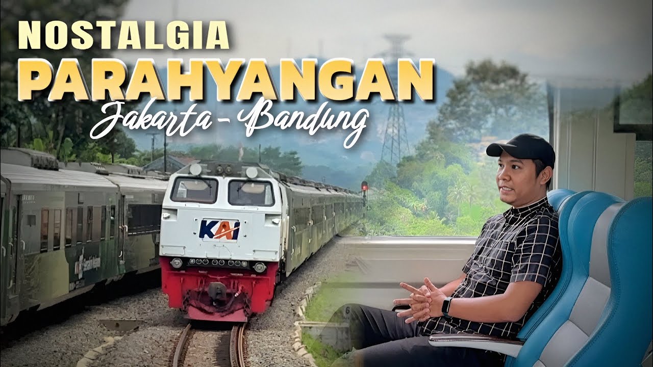 COCOK BUAT TIM SANTUY BONUS VIEW AMAZING!! Nostalgia Naik Kereta Parahyangan Jakarta - Bandung