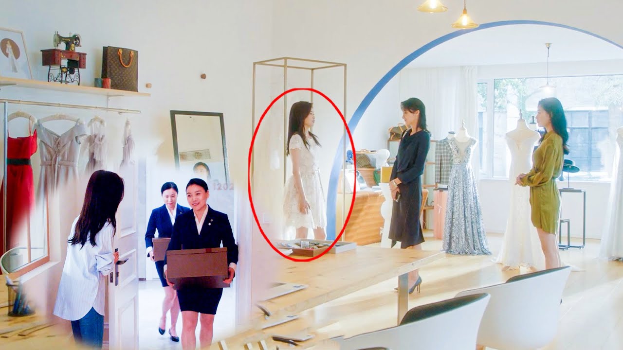 灰姑娘租禮服被嘲諷，下秒億萬總裁直接將高定禮服送進家，震驚全場！#一生一世 #任嘉倫 💖#白鹿