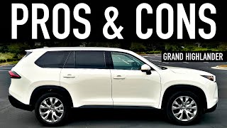 Pros & Cons of the 2024 Toyota Grand Highlander Hybrid