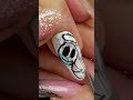 ногти на хеллоуин👻☠️. ангелы #маникюр #nail #shortsvideo