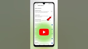 YouTube subscription notification setting | YouTube subscription notification kaise off karen