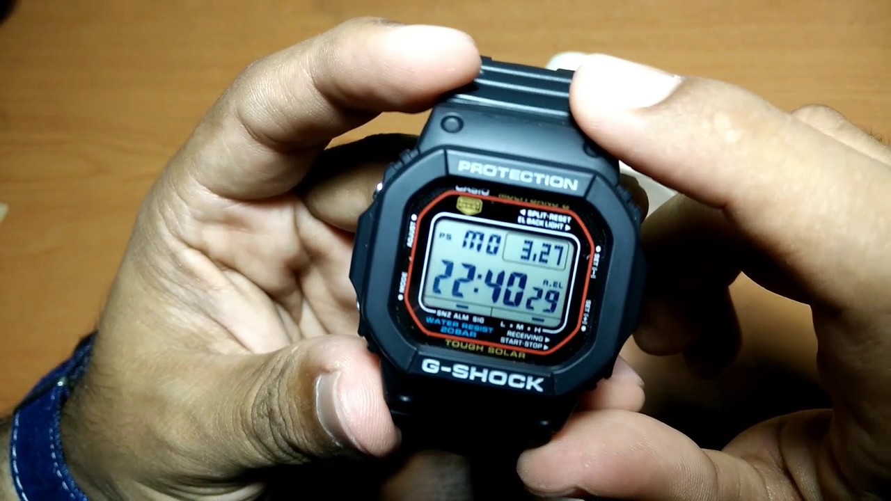 Casio G Shock GWM5610, a true beater watch!