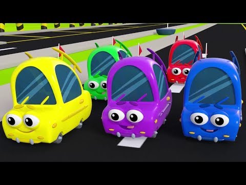 5 Küçük Araba - En Güzel Çocuk Şarkıları