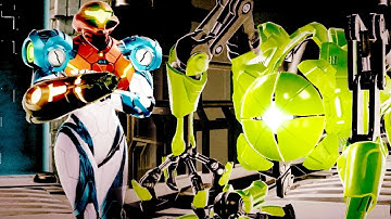 Metroid Dread - Walkthrough Part 2 No Commentary Gameplay - Green E.M.M.I. Zones at Cataris Area