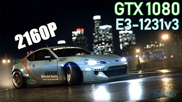 Need for Speed 2015: GTX 1080 & E3-1231v3 [ 2160P ]