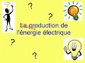 Technique production denergie electrique la france comme exemple