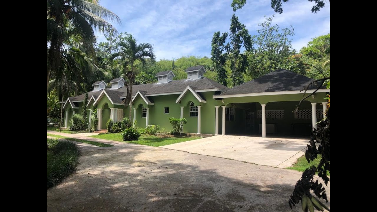 Desirable Home For Sale in Anchovy, St James With 75ft of Private River