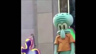 Squid ward Dab (dank meme)