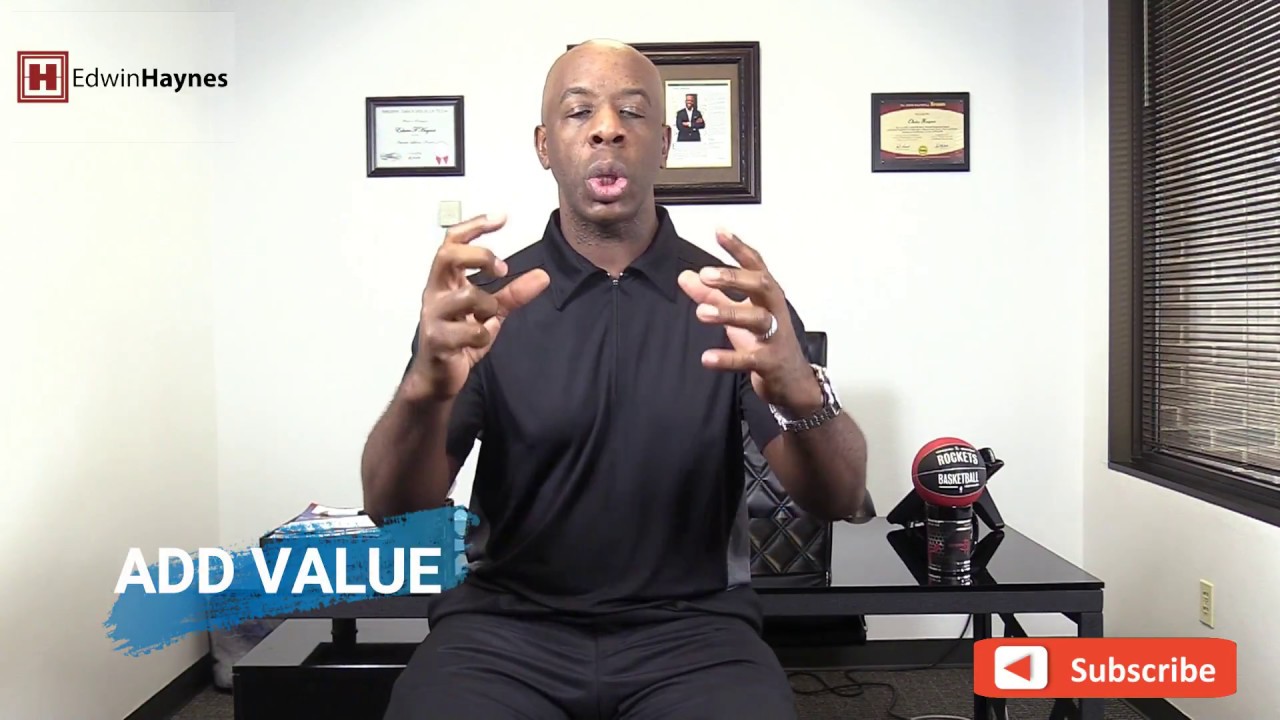 Edwin Haynes Entrepreneur & Leadership Series  Success Tips  Episode #3