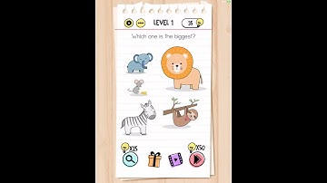 Brain Test: Tricky Puzzles Level 1 Walkthrough Solution Answers Solved