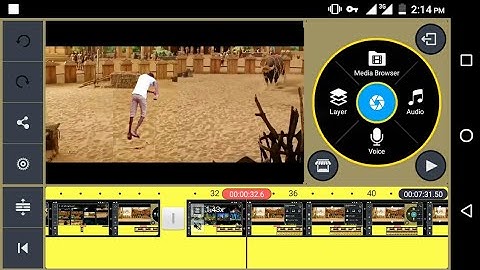 Kinemaster editing Tutorial PART2 /Beginning bhallaladeva bull fight scene