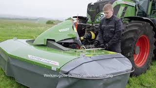 Лучшая агротехника мира: Система быстрой замены ножей косилок Fendt Comfort Change