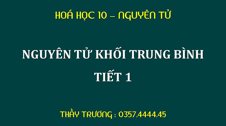 Nguyên tử khối trung bình của cu là 63 54