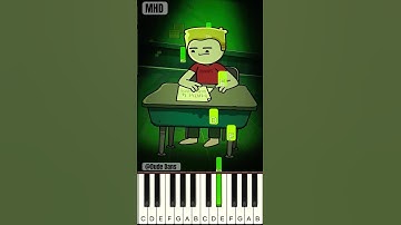 DANS & SAND 17: Math Nightmare @dude.dans_ - Piano Tutorial