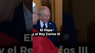 El Papa León XIV y el Rey Carlos III rezan juntos en el Vaticano#️⃣#PapaLeónXIV #ReyCarlosIII