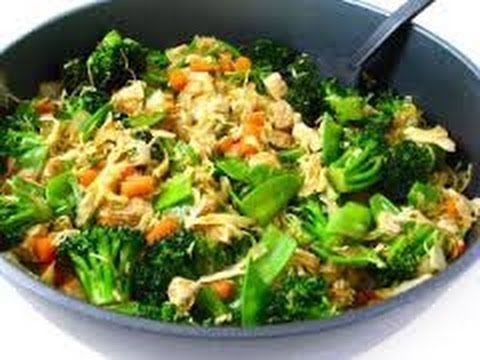 CHICKEN BROCCOLI VEGETABLE SAUTE - How To QUICKRECIPES