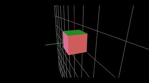 OpenGL - Quaternion camera rotation test.
