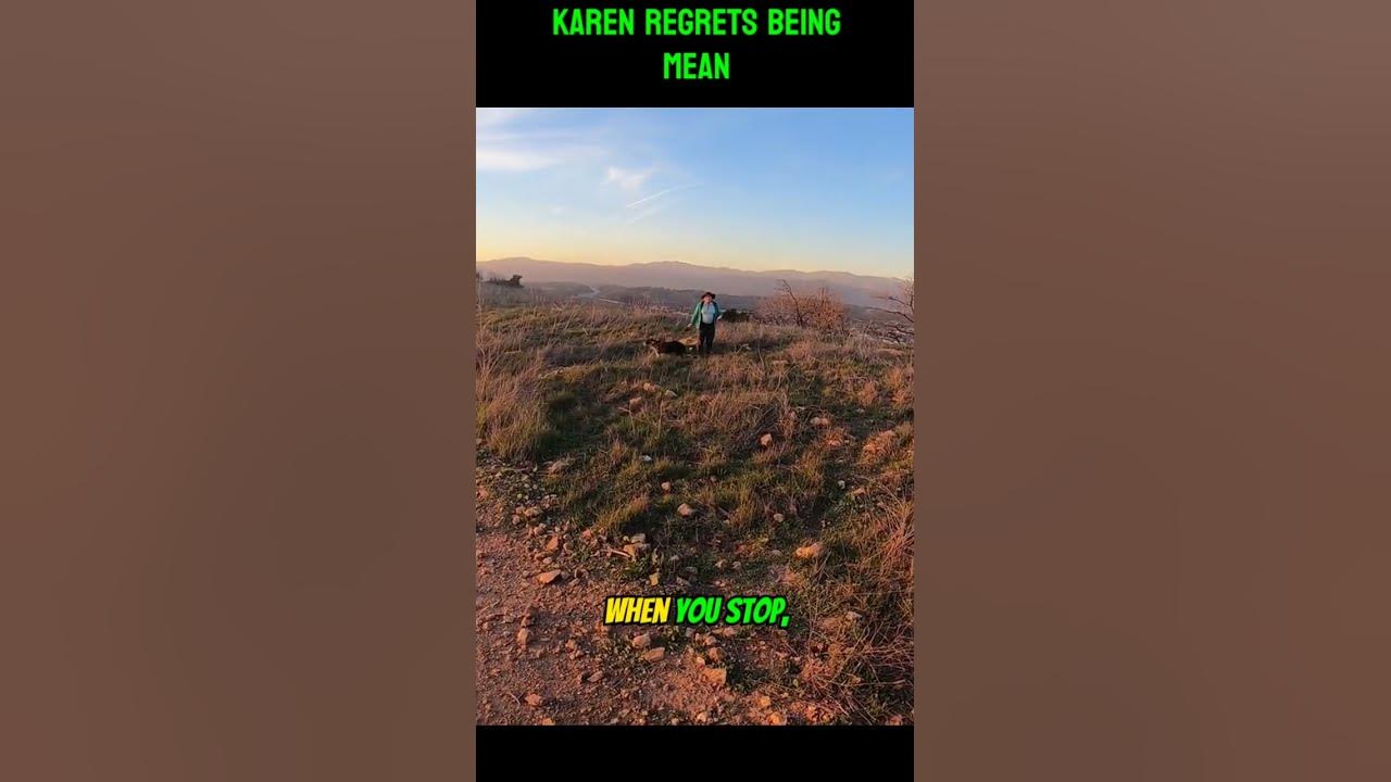 karen-regrets-being-mean-to-bikers-shorts-youtube