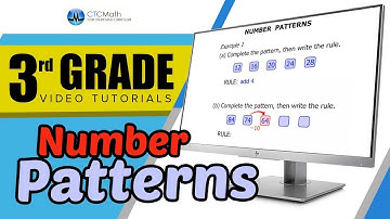 3rd Grade Math Tutorials: Number Patterns