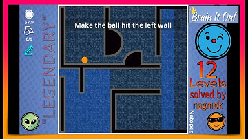 Brain It On! Community 12 Puzzles Solved in 4K "LEGENDARY" by nagmok