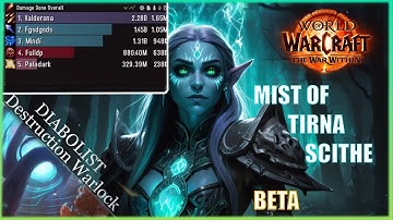 Diabolist Destruction Warlock | Mist of Tirna Scithe | The War Within BETA