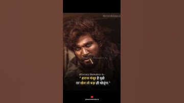 pushpa attitude🔥motivational whatsapp status|alluarjun attitude status|#short#viral#trending#success