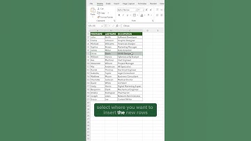 Stop Inserting Rows Manually! Use This Excel Trick Instead!
