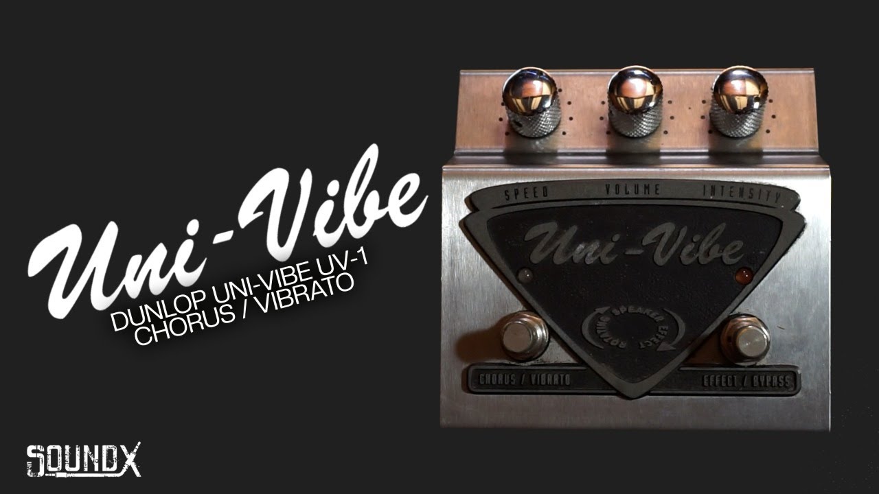 Pedals Demo: Dunlop Univibe (no talking) - YouTube