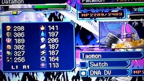 Datamon (No Gym No Equipment Challenge. Digimon World 2003 Challenge.)