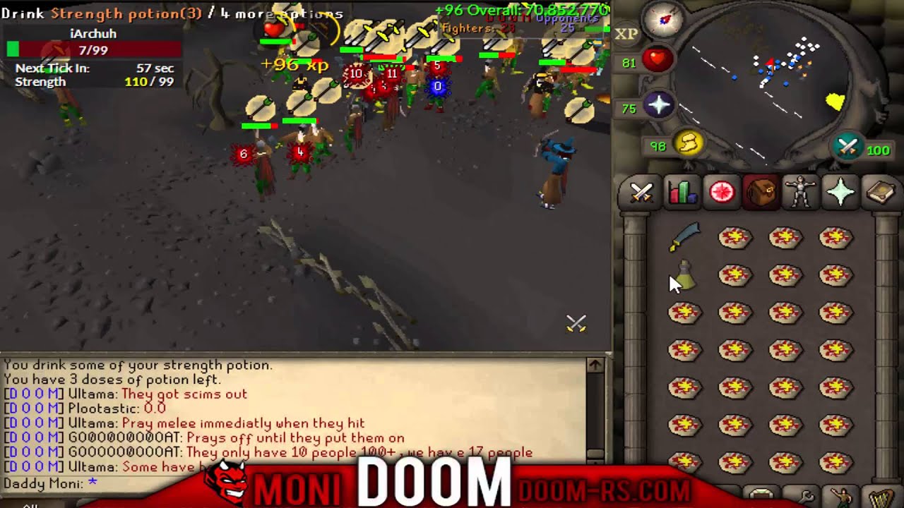 d oom vs s upremacy f2p prep 3 0 youtube